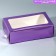 Box for Makarun, confectionery packaging "Lilac", 18 x 10.5 x 5.5 cm