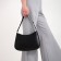 Female bag Textura, average size, black color