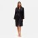 Women's robe minku: Light Touch Black color, river 44
