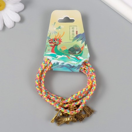 Bracelet Feng Shui "Kosichka. Venik and scoop" adjustable length
