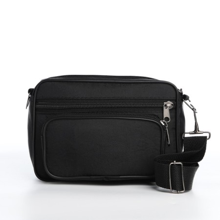 Board belt on lightning, 3 pockets, long belt, black color