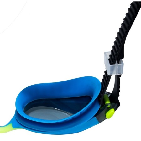ATEMI M702 swimming glasses, children's, silicone, black/blue color-3