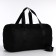 Road bag with lightning, external pocket, suitcase holder, long belt, black color
