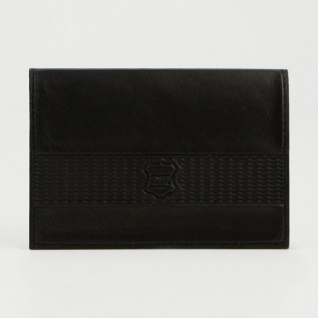 Cover for passport, black color-1