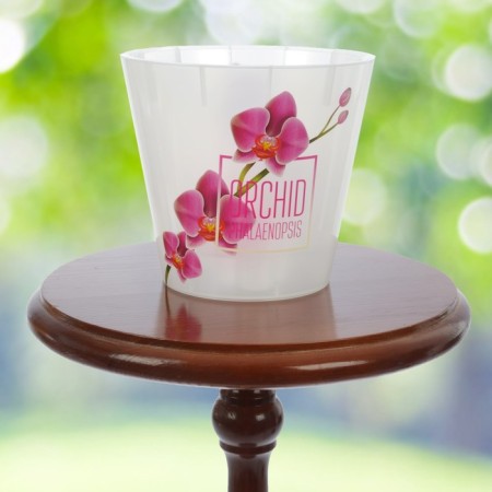 Kashpo for orchids "Fiji", 1.6 l, design mix-9