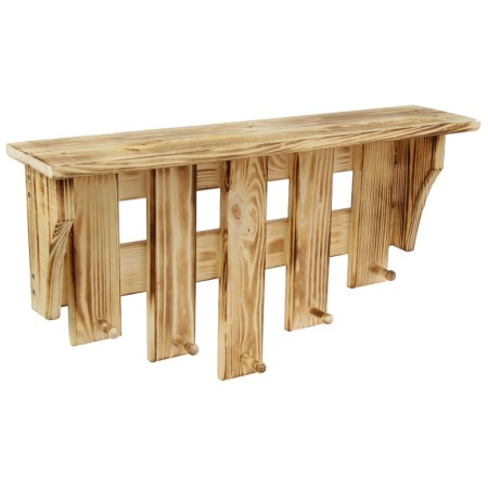 Shelf-lick "Classic" 5 hooks thermo, 65x37x14cm