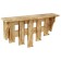 Shelf-lick "Classic" 5 hooks thermo, 65x37x14cm