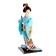 Collector doll "Japanese in a blue kimono with an umbrella" 30x12.5x12.5 cm