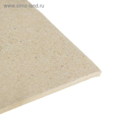 Binding cardboard 2.5 mm, 30 x 30 cm, 10 sheets, 1500 g/m ", gray-2
