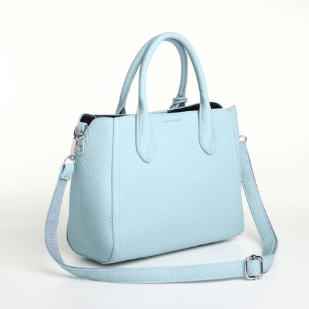 TEXTURA wives bag, 25*7*21, OD with zipper, belt regulus, blue-3