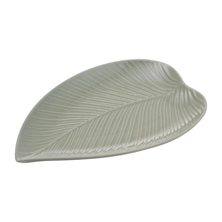 Serving dish in The Forest Leaf Small Gray-Greet