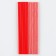 Assortment cocktail tubes, set 12 pcs., Red color