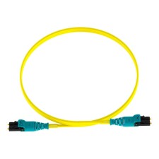 Патч-корд Panduit F92ELQ1Q1SNM003 2x9/125 OS1/OS2 LC push-pull-LC push-pull 3м LSZH желтый   1077549