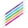 Ballic handle 0.7 mm, slick, blue, needle rod, mix