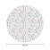 Photo scatter round, size 150x150 cm, Saten