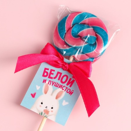 Lolling on a stick "White and fluffy", taste: Grapefrut-gua, 15 g.-3