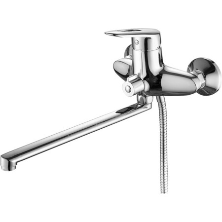 Fashun A2207 bath mixer, one -leaf, pour 320 mm, with shower, chrome