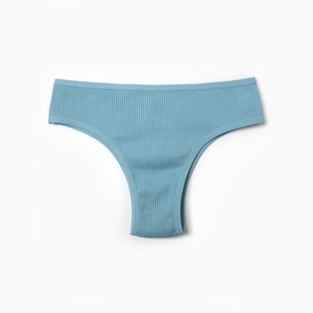 Panties female brazilians, blue color, size 50 (xl)-2
