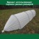 Covering material, 8 × 3.5 m, density 45 g/m², with UV stabilizer, white, Raifenhauser
