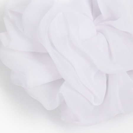 Outlet. Bant for hair on elastic band, white, 13 cm, princesses-1