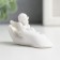 Polystone souvenir "Snowthrough angel in the palm" 3.5x7.5x3 cm