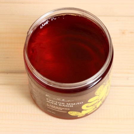 Thick soap for a bath "with taiga berries" 500 ml-1