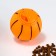 Toy-chart for goodies "Basketball", 8 cm, orange