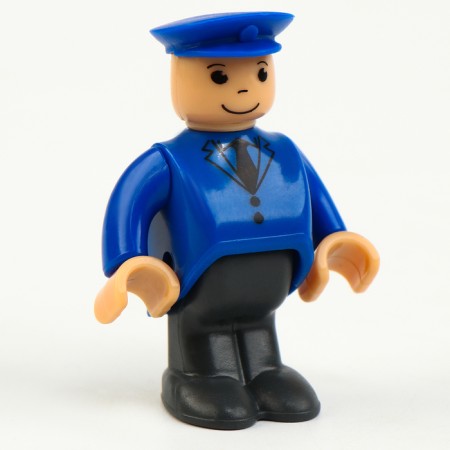 Children's barrier "Road Police" is compatible with the railway "Transport" 7.5 × 6 × 4 cm-4