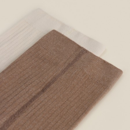 Children's tights SL Home 2 pairs, p 116-122, milk/beige-2