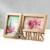 Photo frame plastic in 2 photos 10x15 cm "Eiffel Tower. Paris" Dark Gold 17x29.5x2 cm