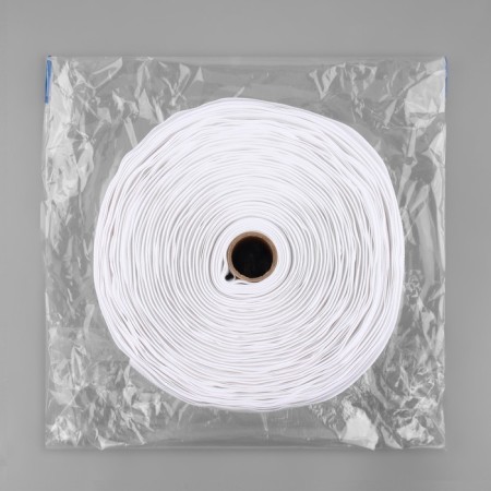 Curtain tape, matte, 6 cm, 50 ± 1 m, white color-4