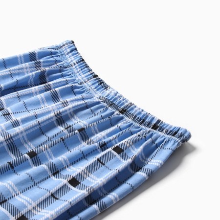 Home home Love set (T -shirt, trousers), blue color, size 46-3