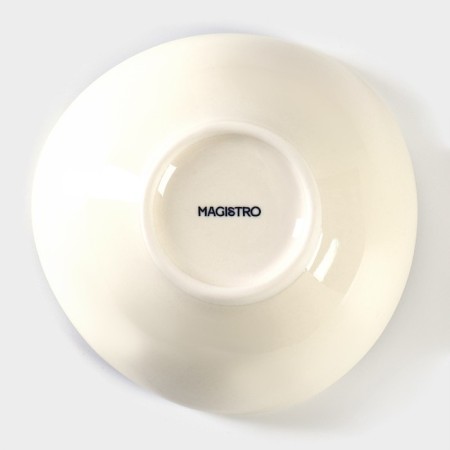 Porcelain salad Magistro Ocean, 300 ml, blue color-3