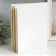 Photo album magnetic on 20 sheets "Classic" white 24x28.5x2.5 cm