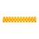 Klement screw block KV-25 10-25, current 60 A, polypropylene yellow rexant (10 pcs.