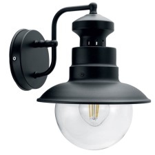 Sadovo-park lamp Feron PL571, IP44, E27, 60 W, 215x242x268 mm, black color