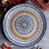Largan Rishtan ceramics "Patterns", 55 cm, blue