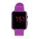 Electronic watch watches with silicone strap