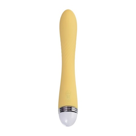 Vibrator Flovetta by Toyfa Calla, silicone, yellow, 22 cm-1