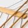 Shoulders - hangers Organizer for clothing multi -level LADOOM Bois, 41 × 38 cm, variety a, color light wood