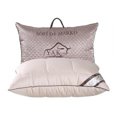 Pillow yak wool, size 70x70 cm, yak wool