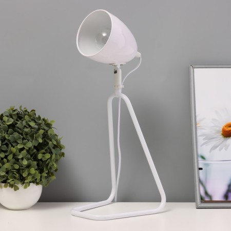 Tall lamp "Stand" E27 40W white 15x16.5x38 cm-3