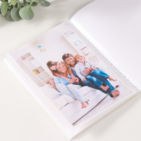 Photo album soft. In 36 photos 10x15 cm, plastic. Greeenery Pattern sheets-4