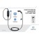 Charger for the electric car Fulltone, Type 2 (IEC 62196 / SAE J3068), 7KW, 32A, 220V, 1 phase, 5 m