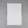 Artificial leather, 20 × 30 cm, 0.5 mm, 3 pcs, white color