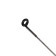 Winter fishing rod, plastic handle, guide fishing lines, yellow, HFB-15