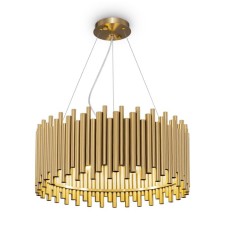 Suspension lamp Maytoni Mod136PL-06BS, 6HE27, 60W, 50x50x172 cm, brass color
