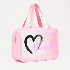 Lightning cosmetic bag, pink color