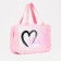 Lightning cosmetic bag, pink color