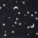 Curtain "Ethel" Starry sky, 145*260 cm, 100% cotton, moured